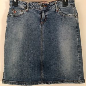 Jean skirt